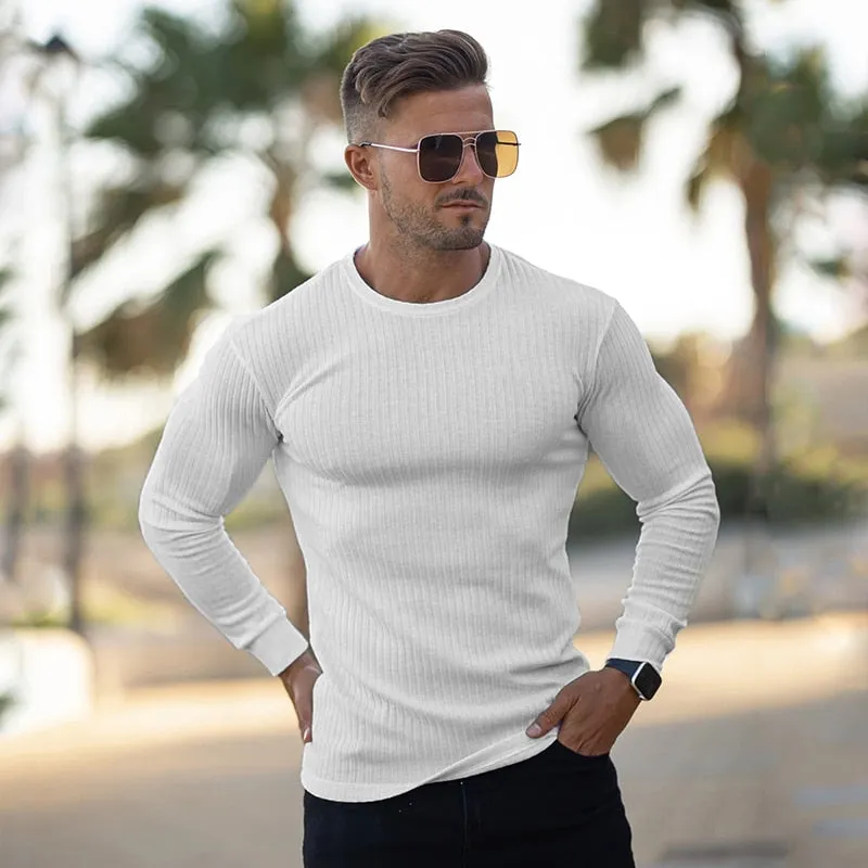 Advbridge Autumn Winter Fashion Turtleneck Mens Thin Sweaters Casual Roll Neck Solid Warm Slim Fit Sweaters Men Turtleneck Pullover Male