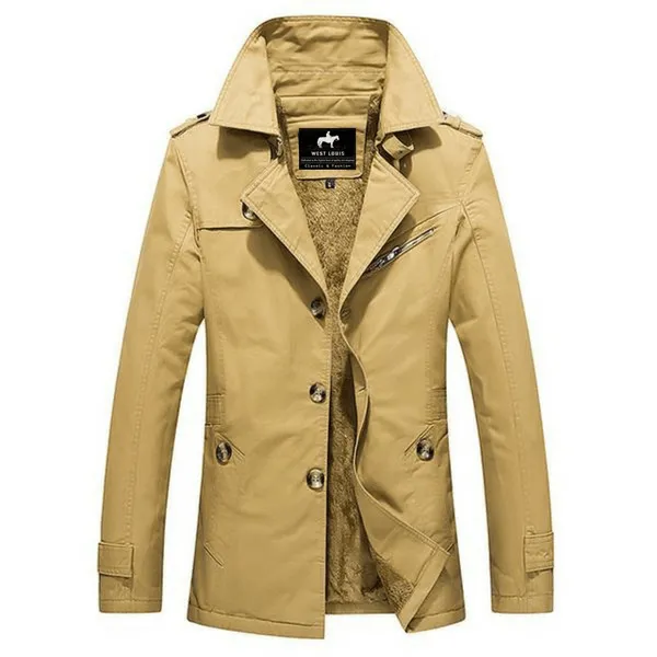 Angelo Ricci™ High Quality Thicken Cotton Parkas Coat