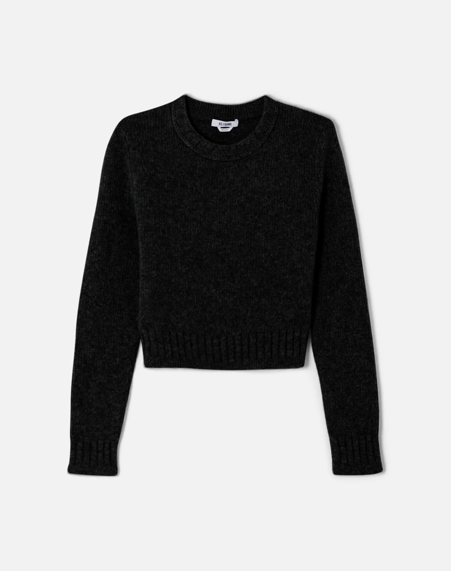 Baby Crew Pullover - Black