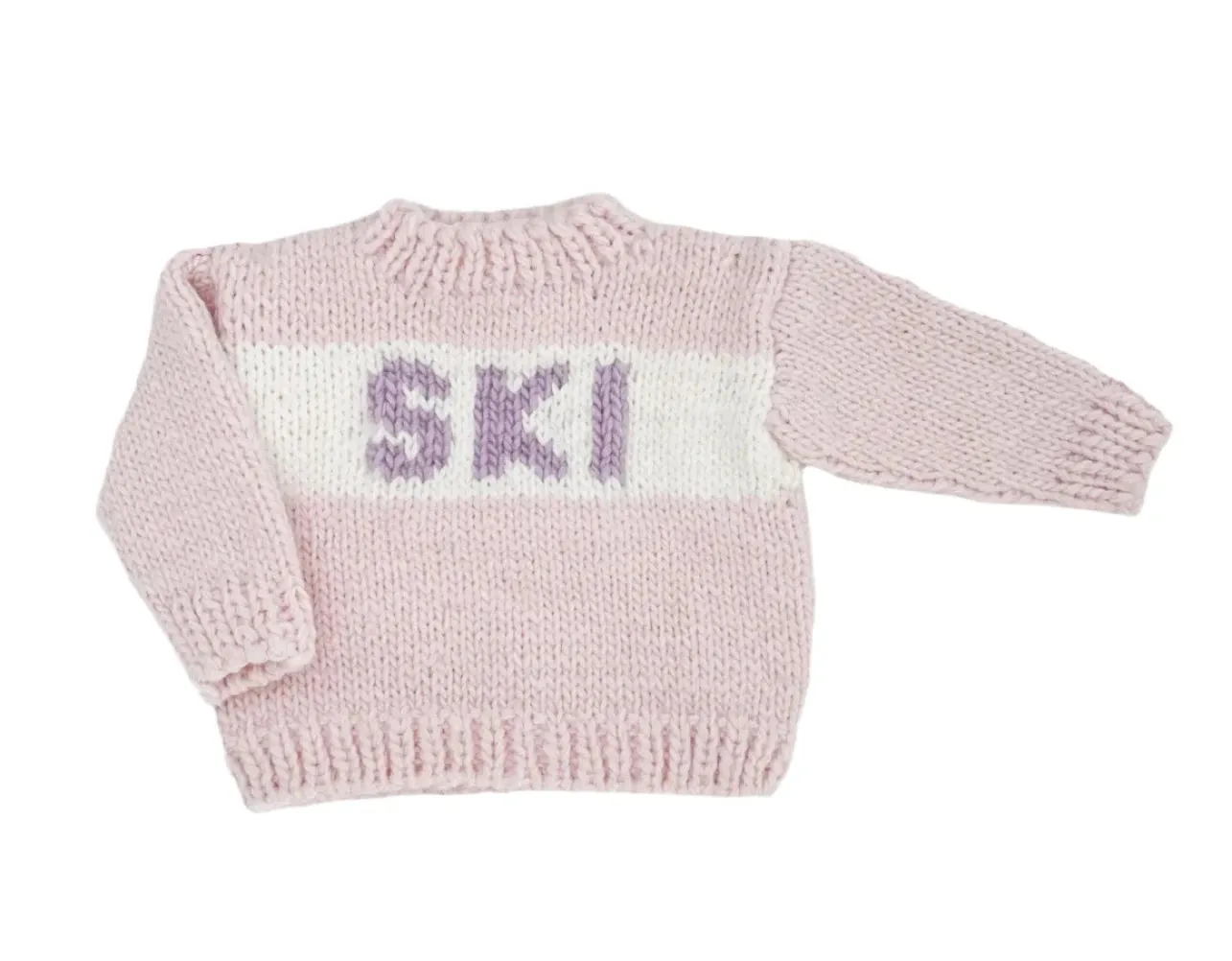 Baby Pink Ski Sweater