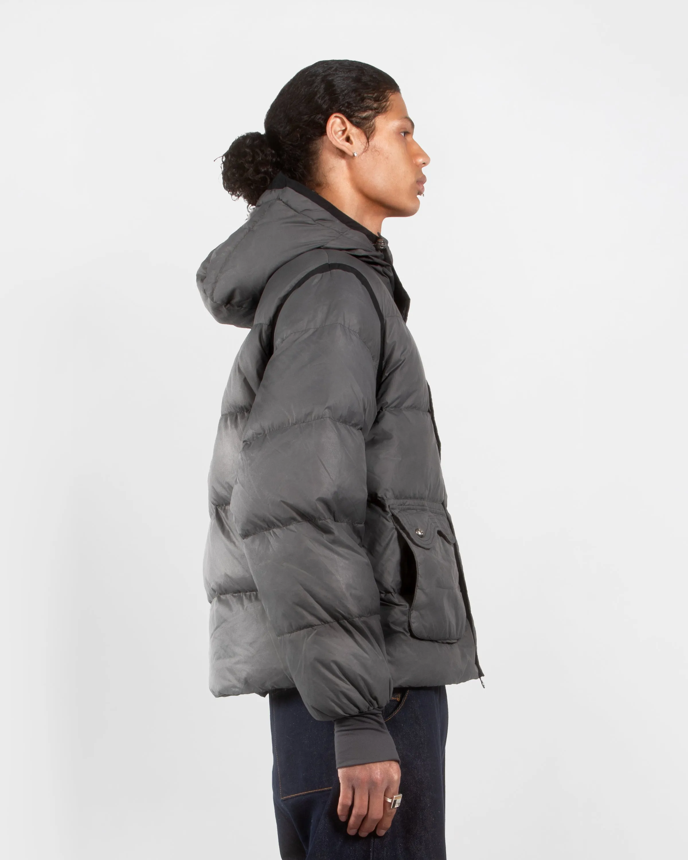 BALACLAVA HOODED PUFFER