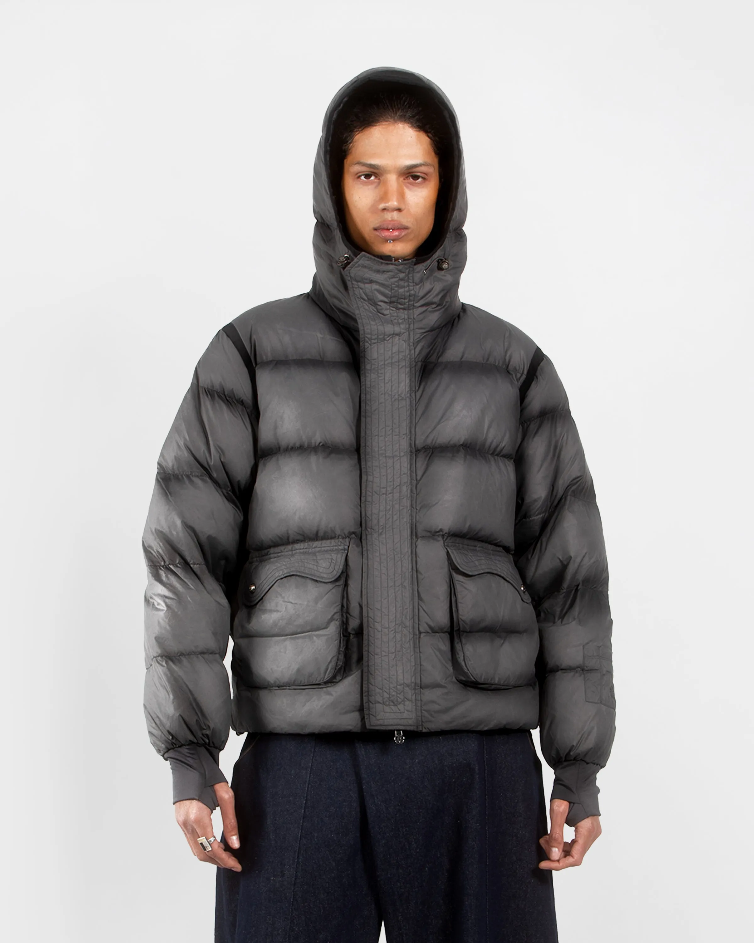 BALACLAVA HOODED PUFFER