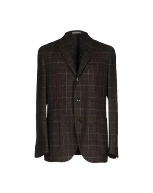 Boglioli Man Blazer Dark brown 44 suit