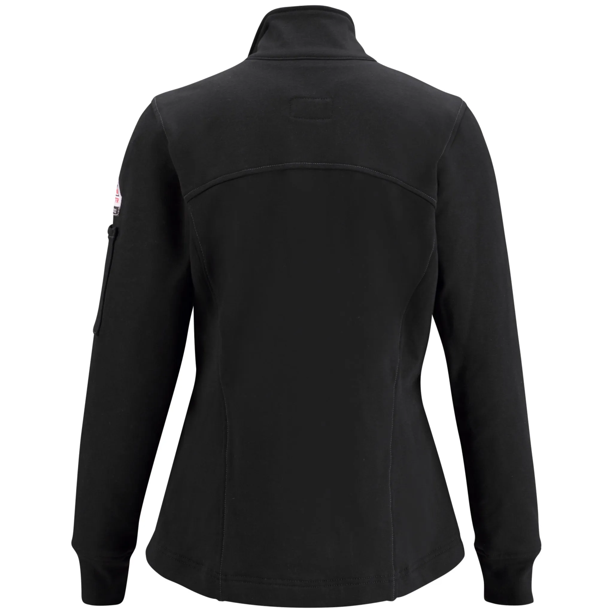 Bulwark FR Women's SEZ3 Fleece Zip Jacket - CAT 2 AR/FR Protection, Feminine Fit, Modern Style, Soft Material, Functional Pockets | Sizes: S-3XL