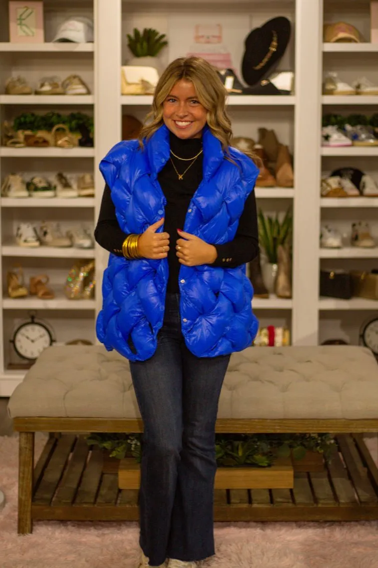 Button-Up Puffer Vest