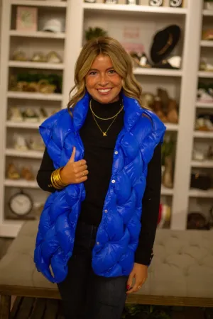 Button-Up Puffer Vest