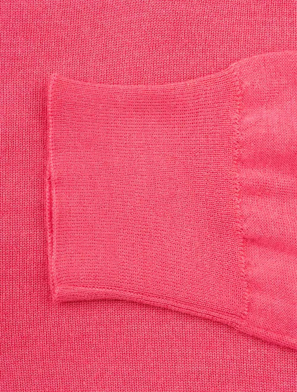 Cashmere & Silk Crew Neck Pink