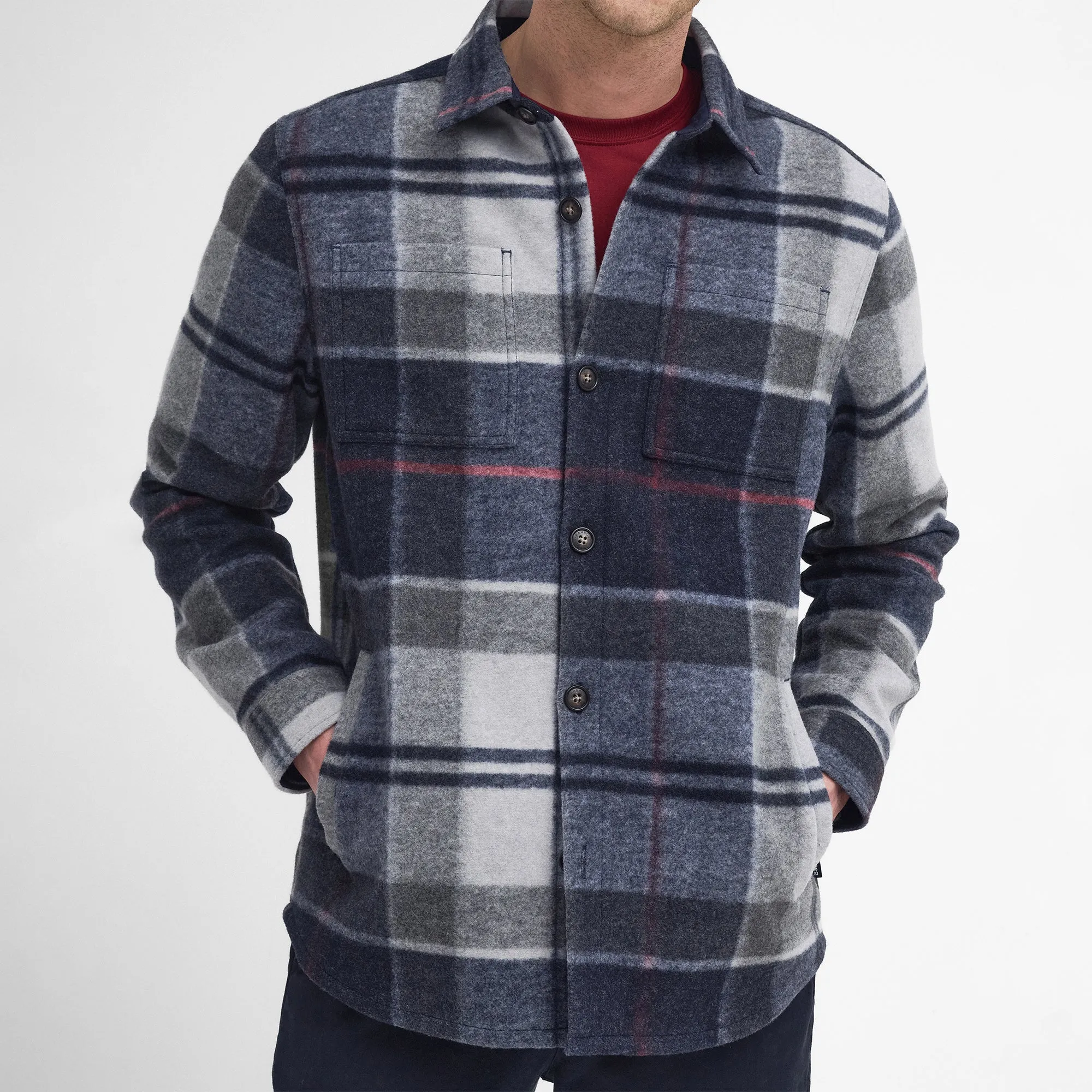 Chapter Tailored Checked Overshirt