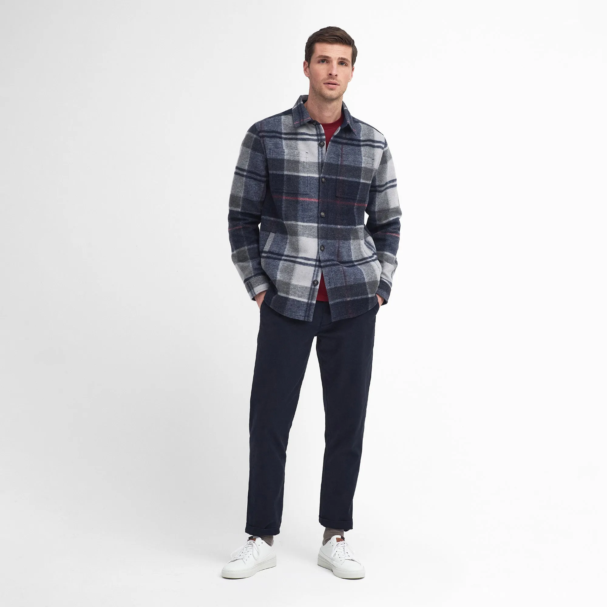 Chapter Tailored Checked Overshirt