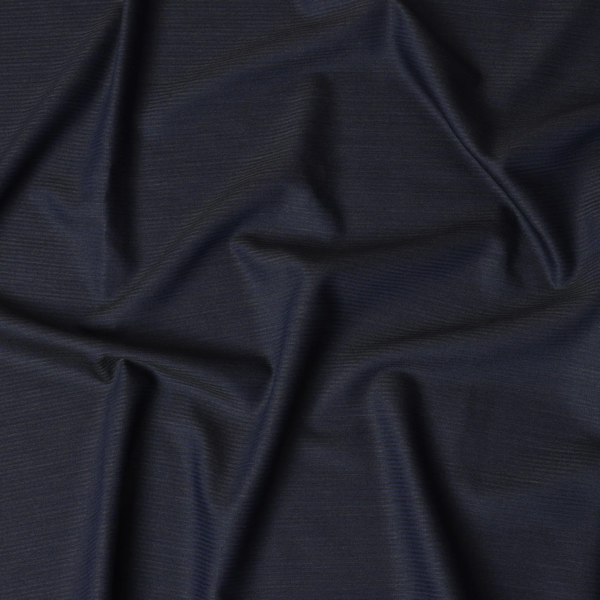 Deep Navy SCABAL Super 120's All Wool Suiting Fabric, 3.65 Meters, 150 cm Width-D20711