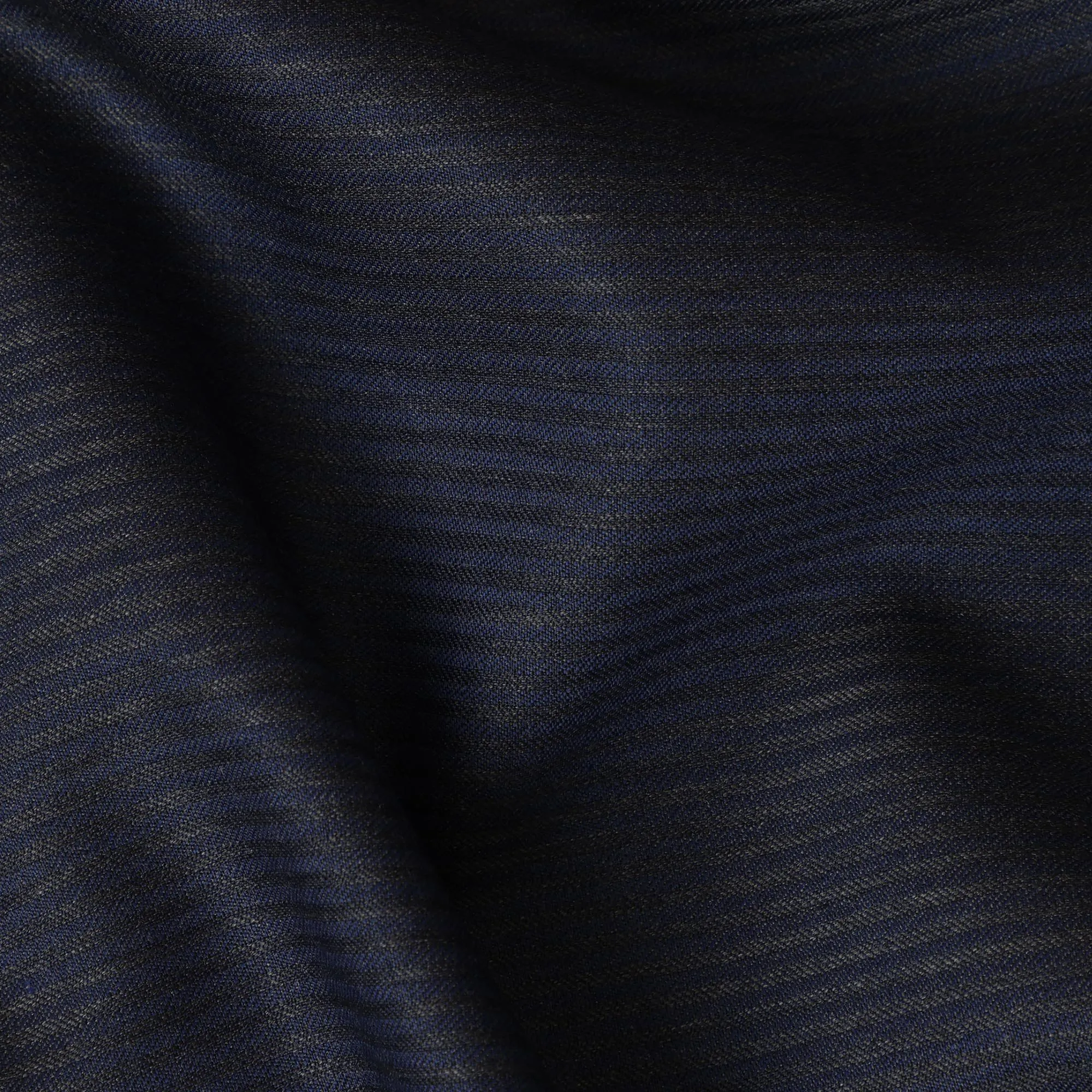 Deep Navy SCABAL Super 120's All Wool Suiting Fabric, 3.65 Meters, 150 cm Width-D20711