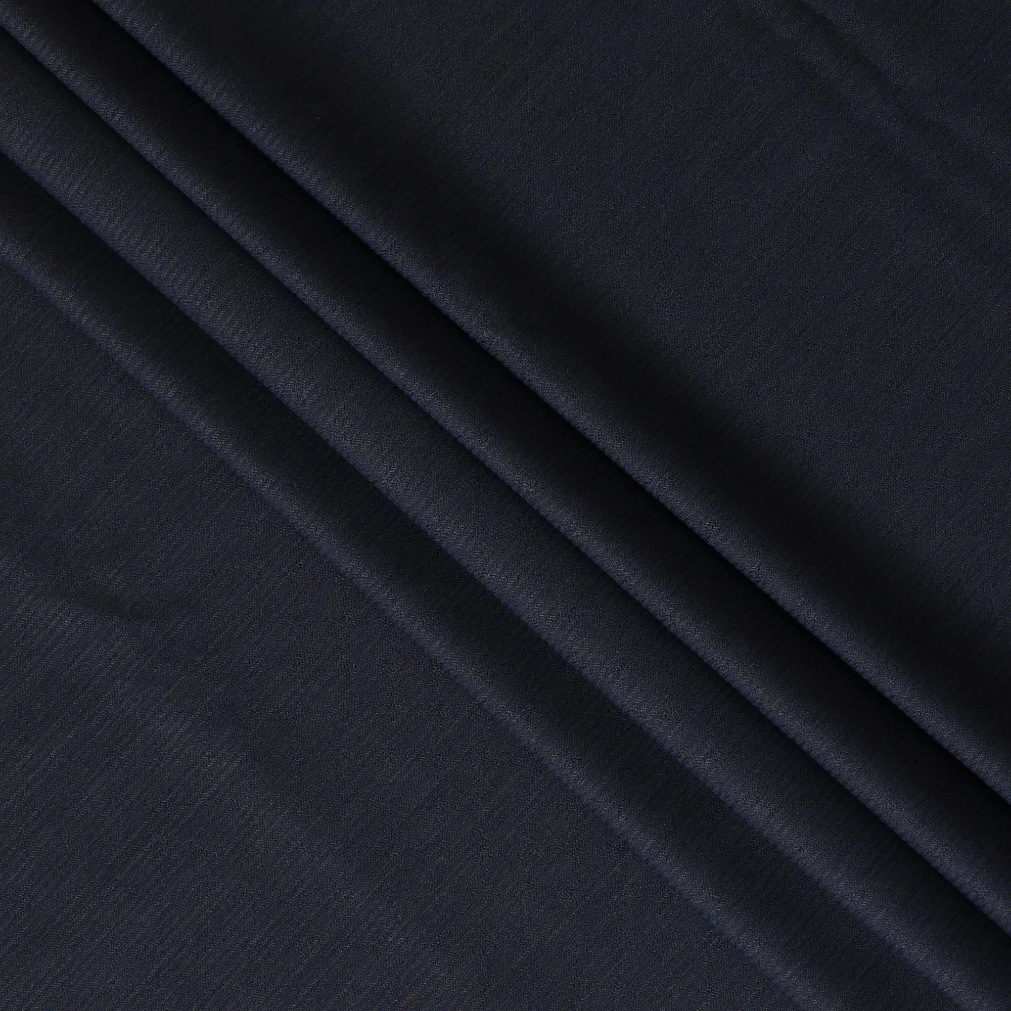 Deep Navy SCABAL Super 120's All Wool Suiting Fabric, 3.65 Meters, 150 cm Width-D20711