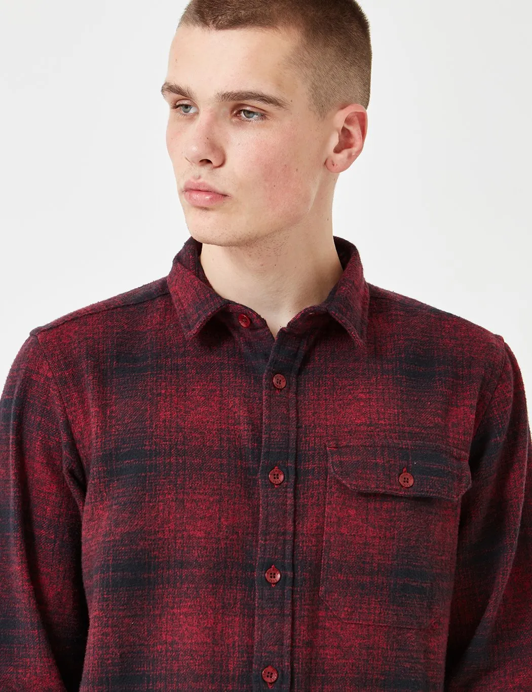 Dickies Ivyland Checked Shirt - Red