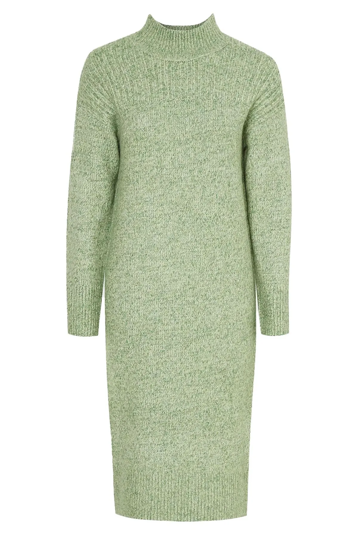 Funnel Neck Jumper Dress