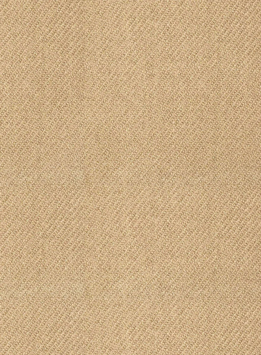 Highlander Sahara Beige Tweed Double Breasted Suit