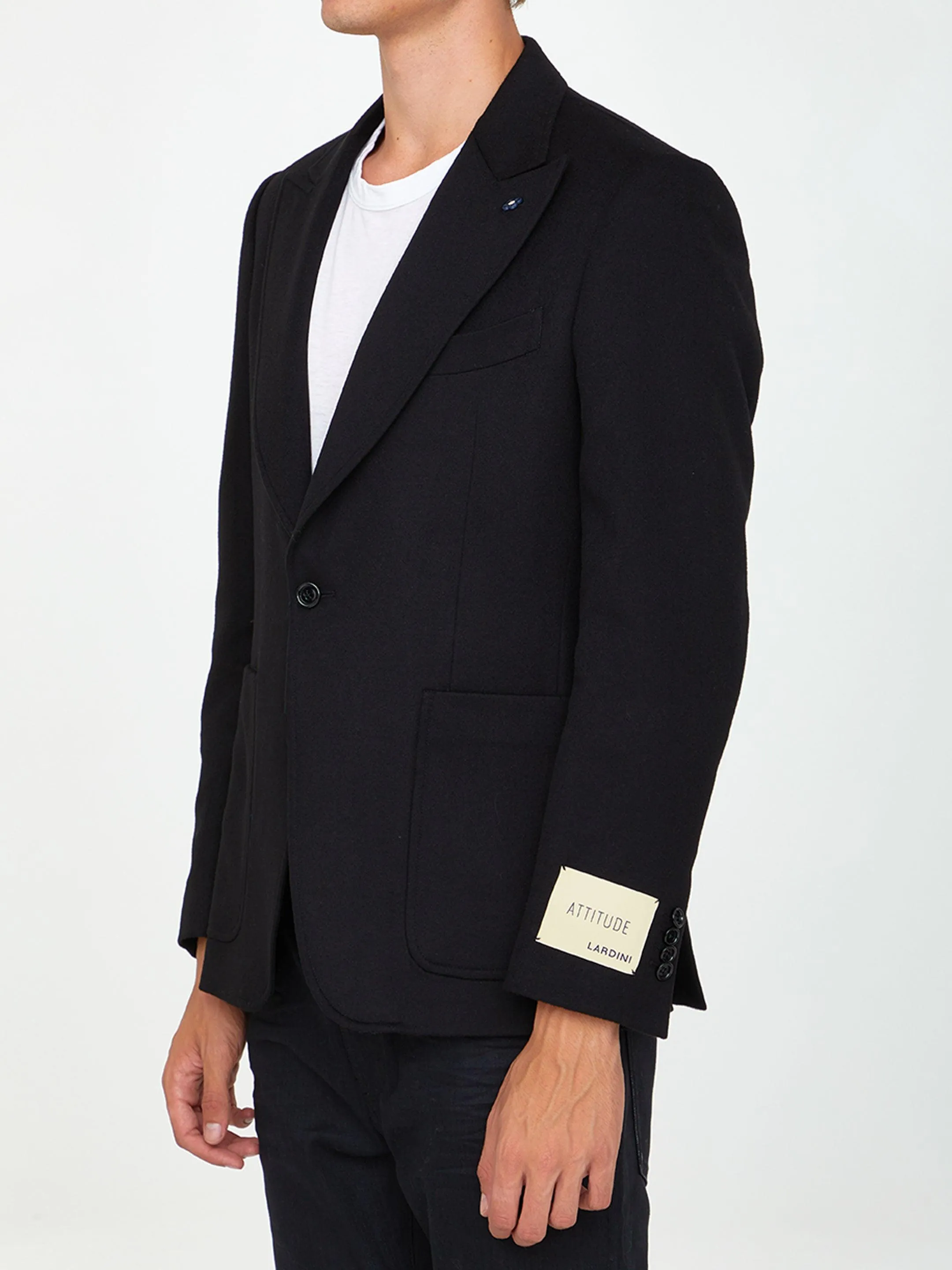 Lardini Wool Cashmere Jacket