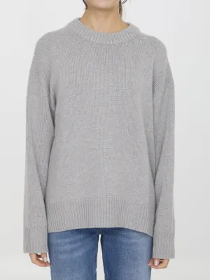 Lisa Yang Renske Long Sleeves Sweater In Gray