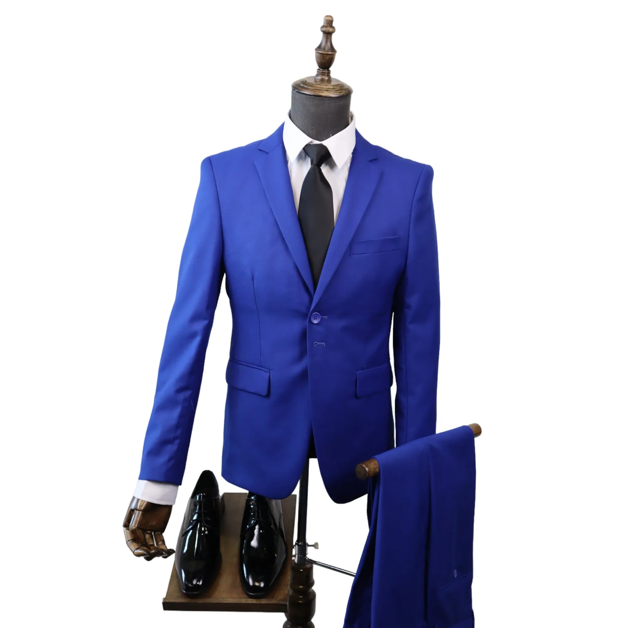 Men's Tailored Royal Blue 2PC Suit