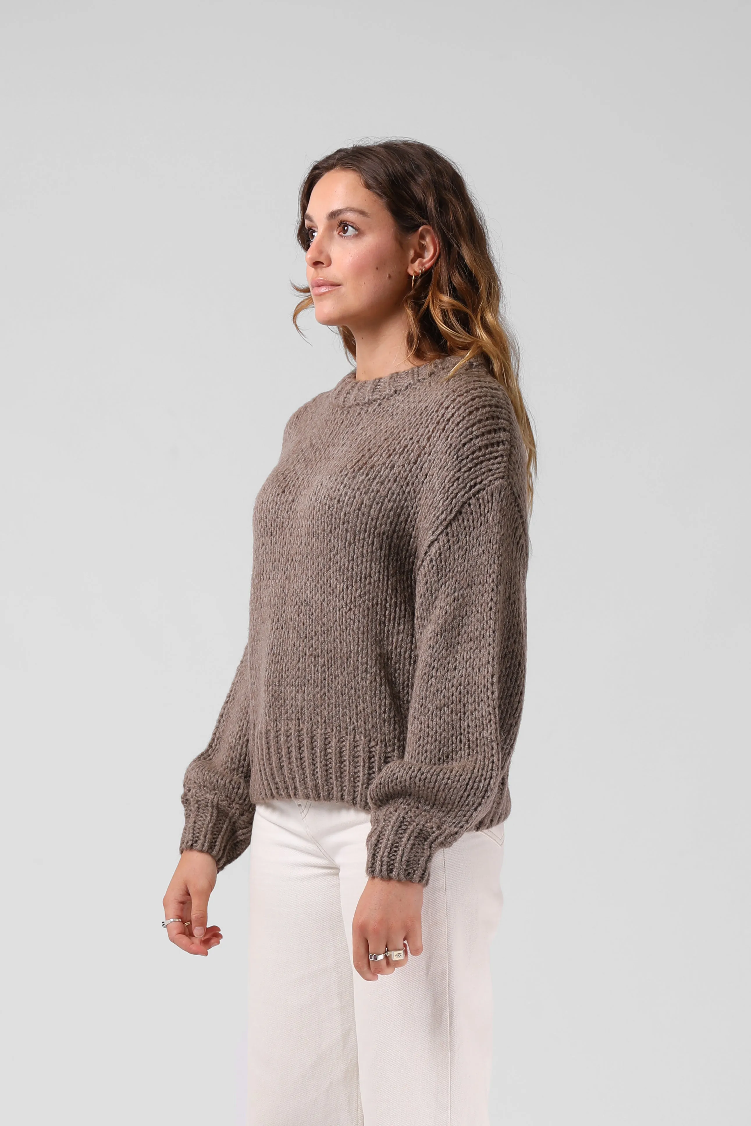 Monroe Knit - Coco Cream