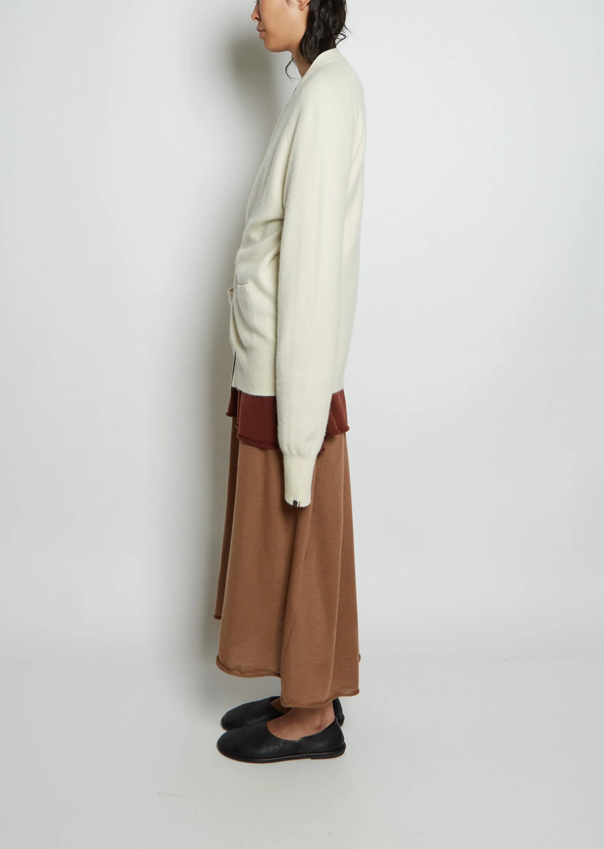 n°185 Feike Cashmere Cardigan — Cream