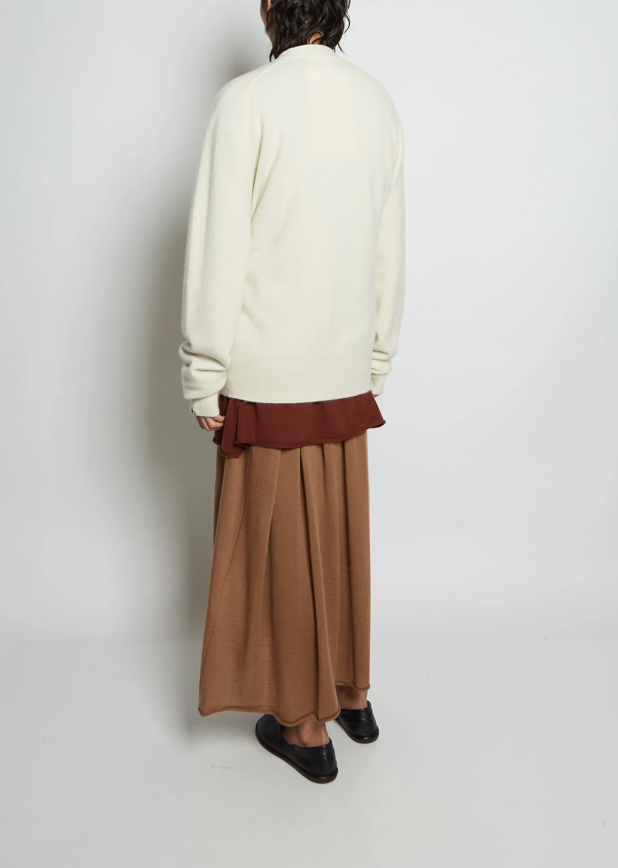 n°185 Feike Cashmere Cardigan — Cream