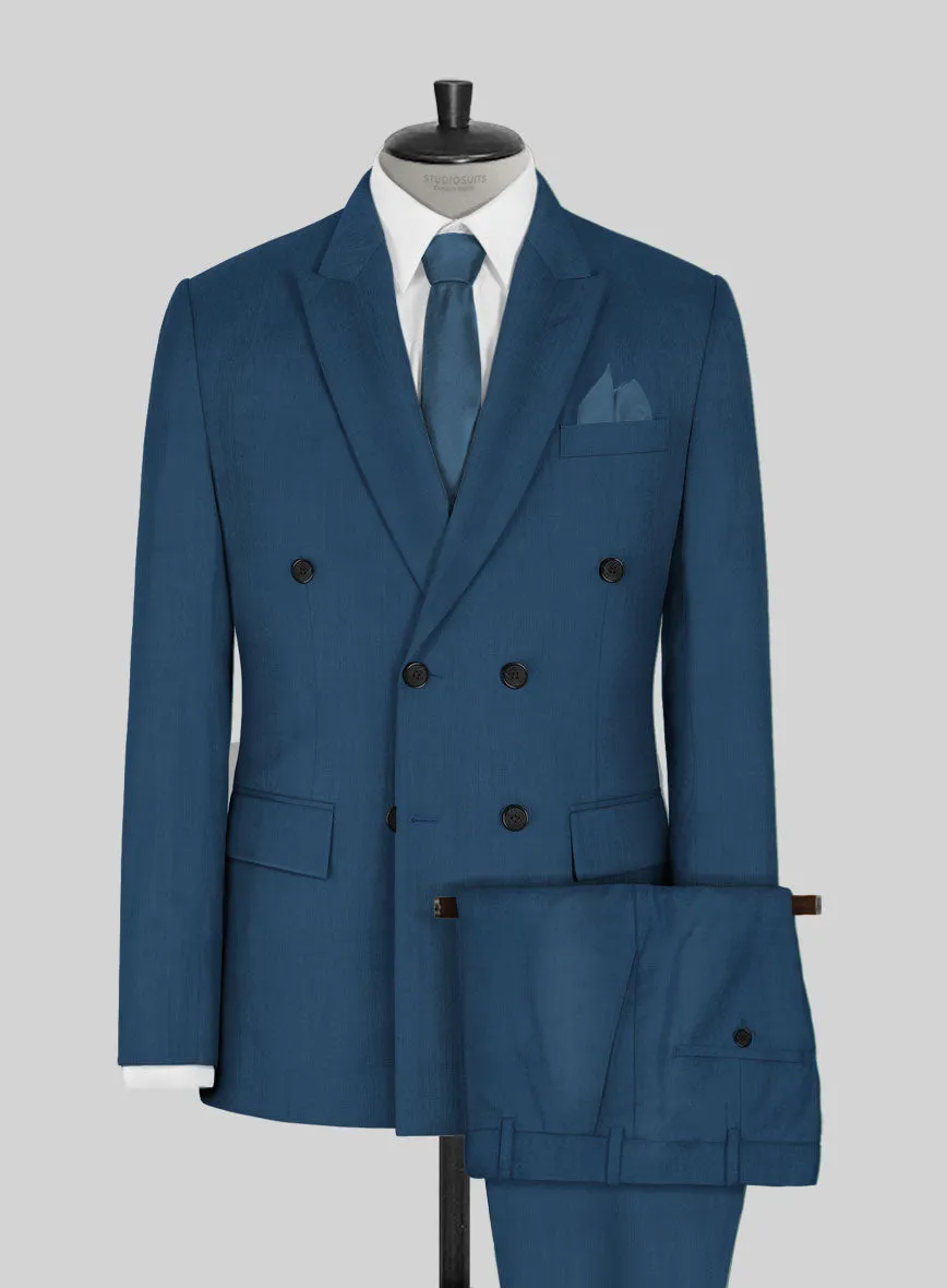 Napolean Casa Blue Wool Suit