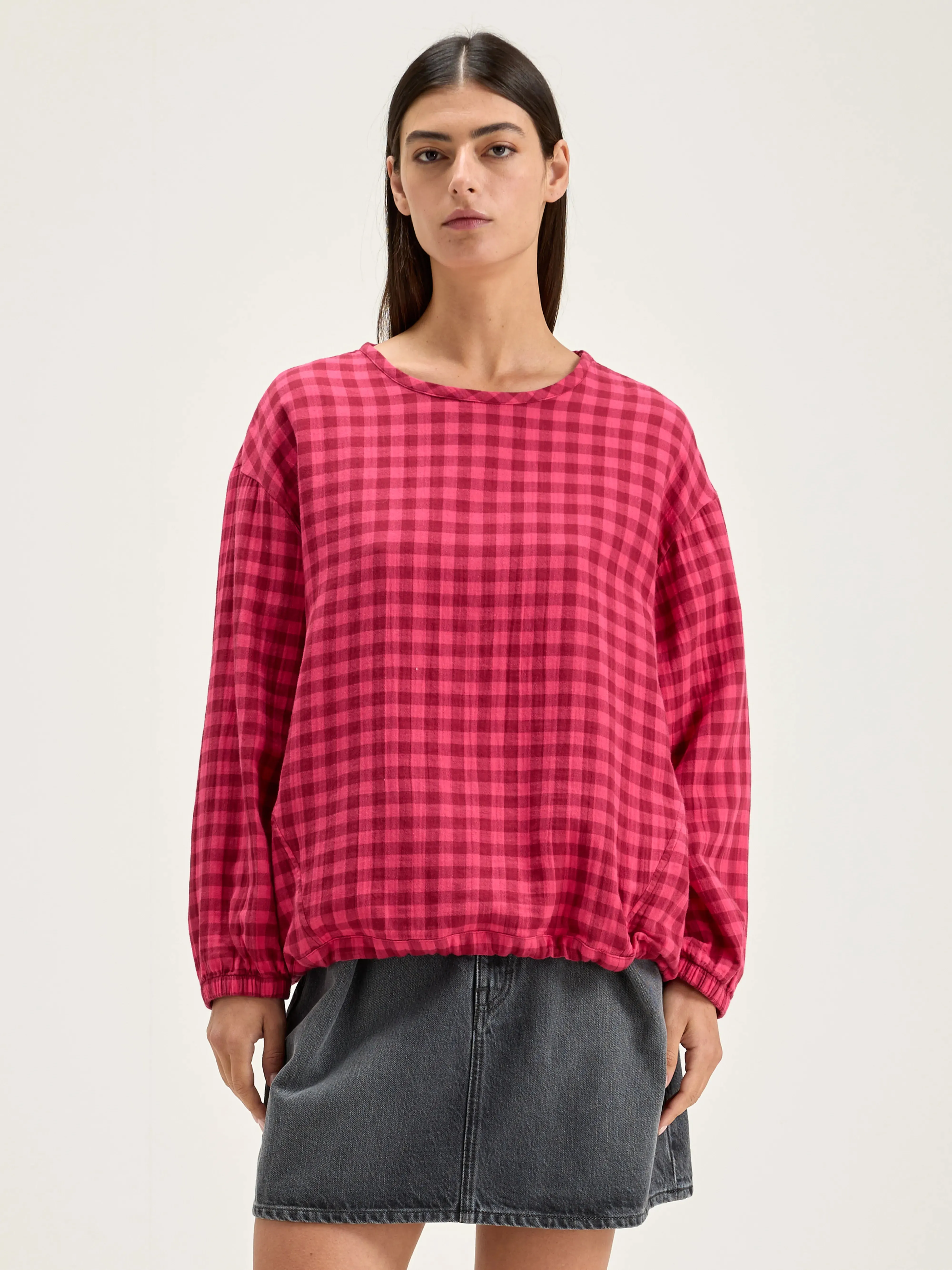 Padoue checked blouse (242 / W / CHECK B)