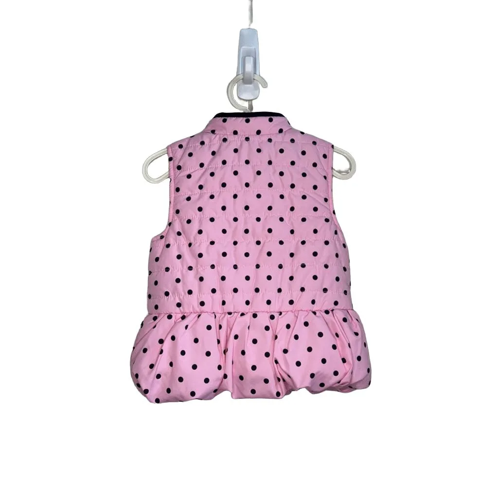 Puffer Vest Polka Dots