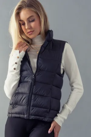 Quilted Puffer Vest