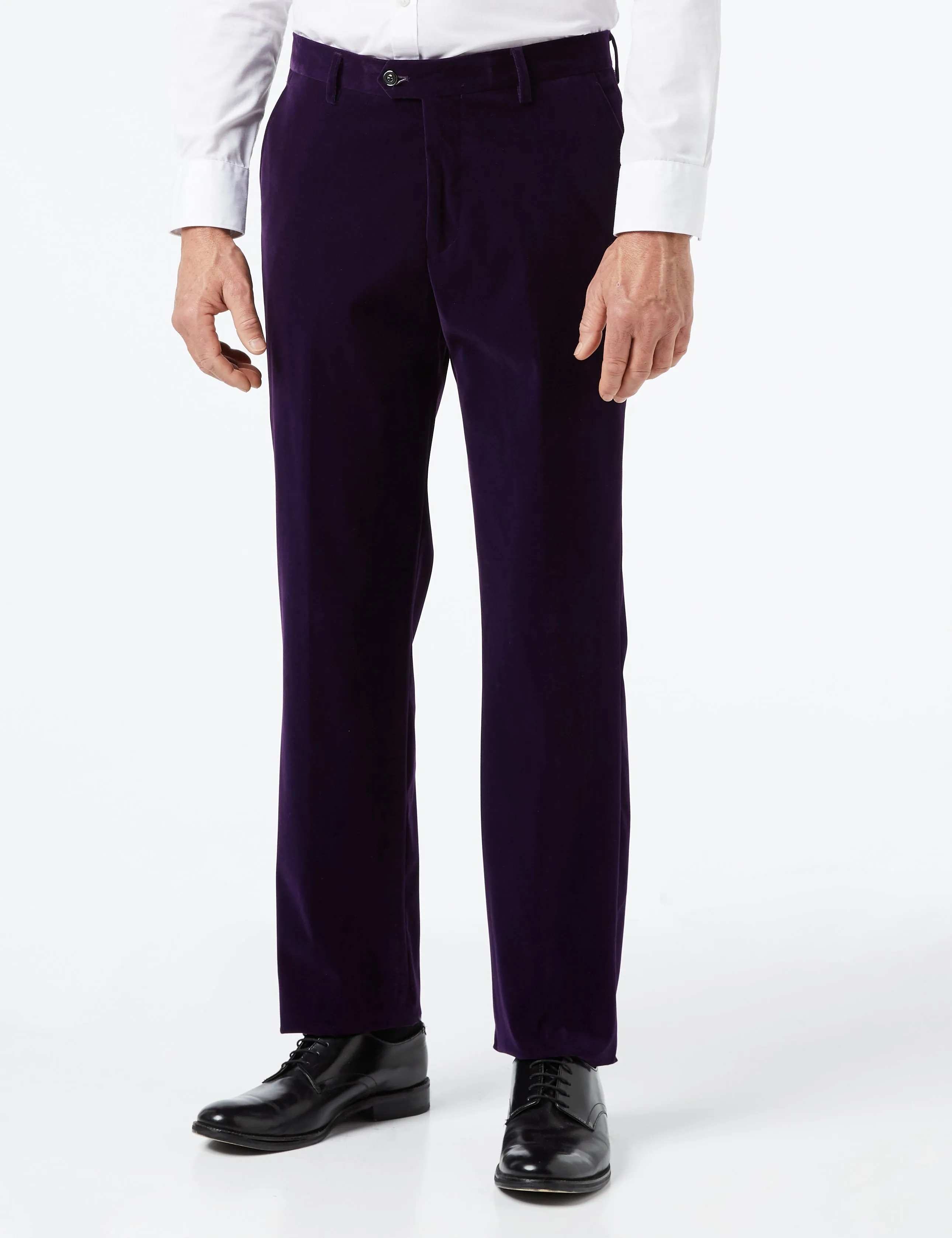 Ricky - Purple Velvet 3 Piece Wedding Suit