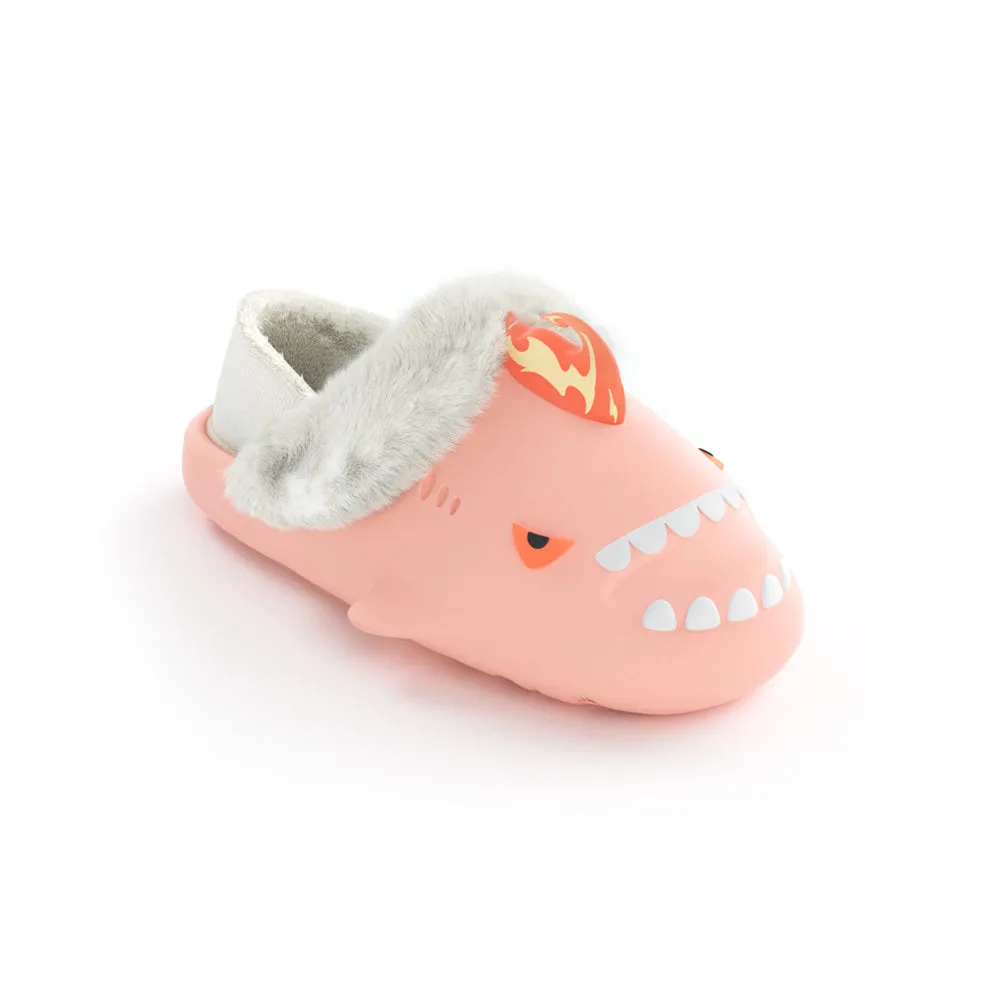 Sharkicks Pro - Winter Fierce Fire Kaiju Heel-covered