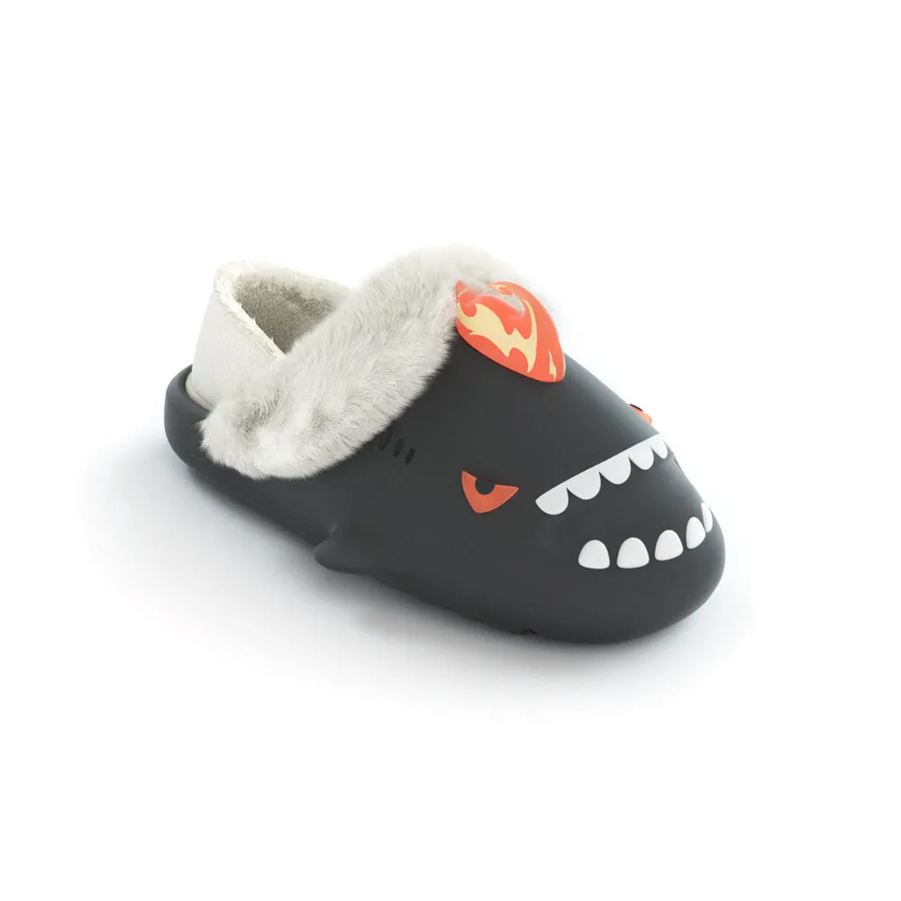 Sharkicks Pro - Winter Fierce Fire Kaiju Heel-covered