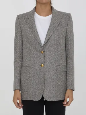 Tagliatore Berta Jacket in Gray