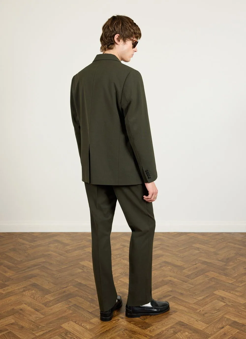 Tailored Blazer | Wool | Forest