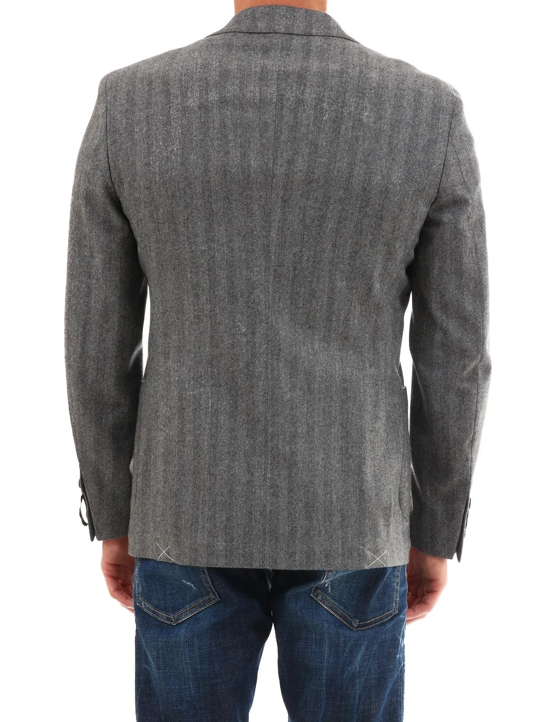 Tonello Gray Wool Jacket