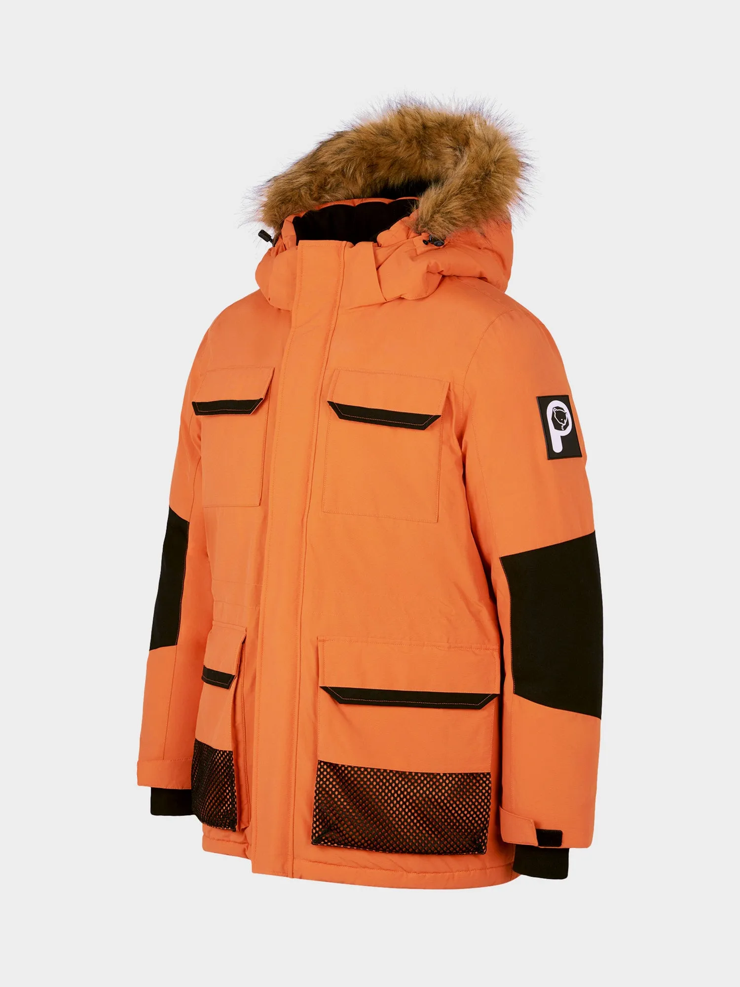 Ultimate Winter Parka Jacket in Burnt Orange