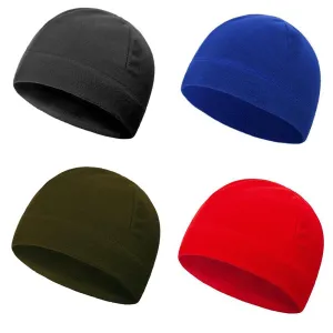 US 4-8 Pcs Winter Warm Skull Cap Military Polar Fleece Beanie Hat Windproof Soft