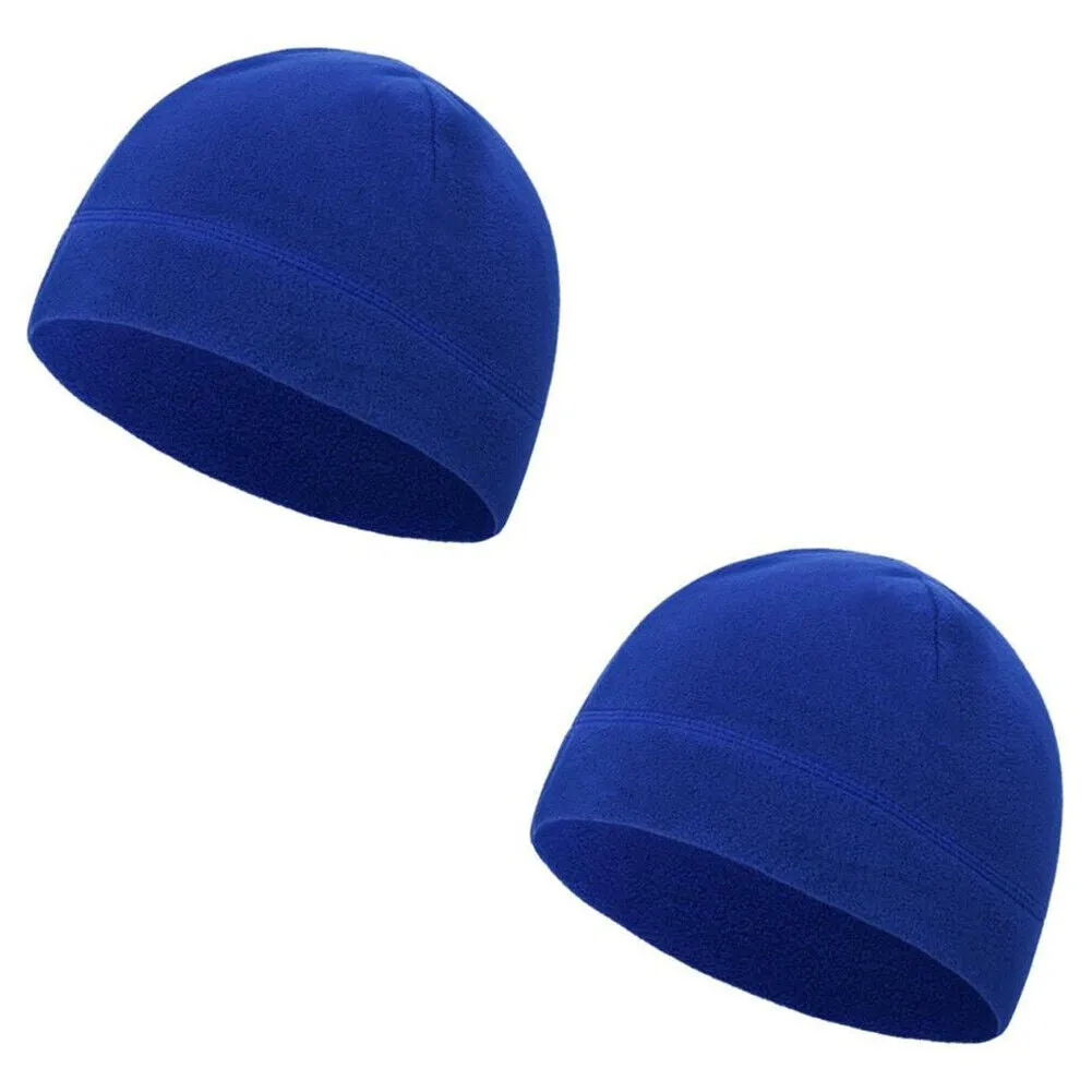 US 4-8 Pcs Winter Warm Skull Cap Military Polar Fleece Beanie Hat Windproof Soft